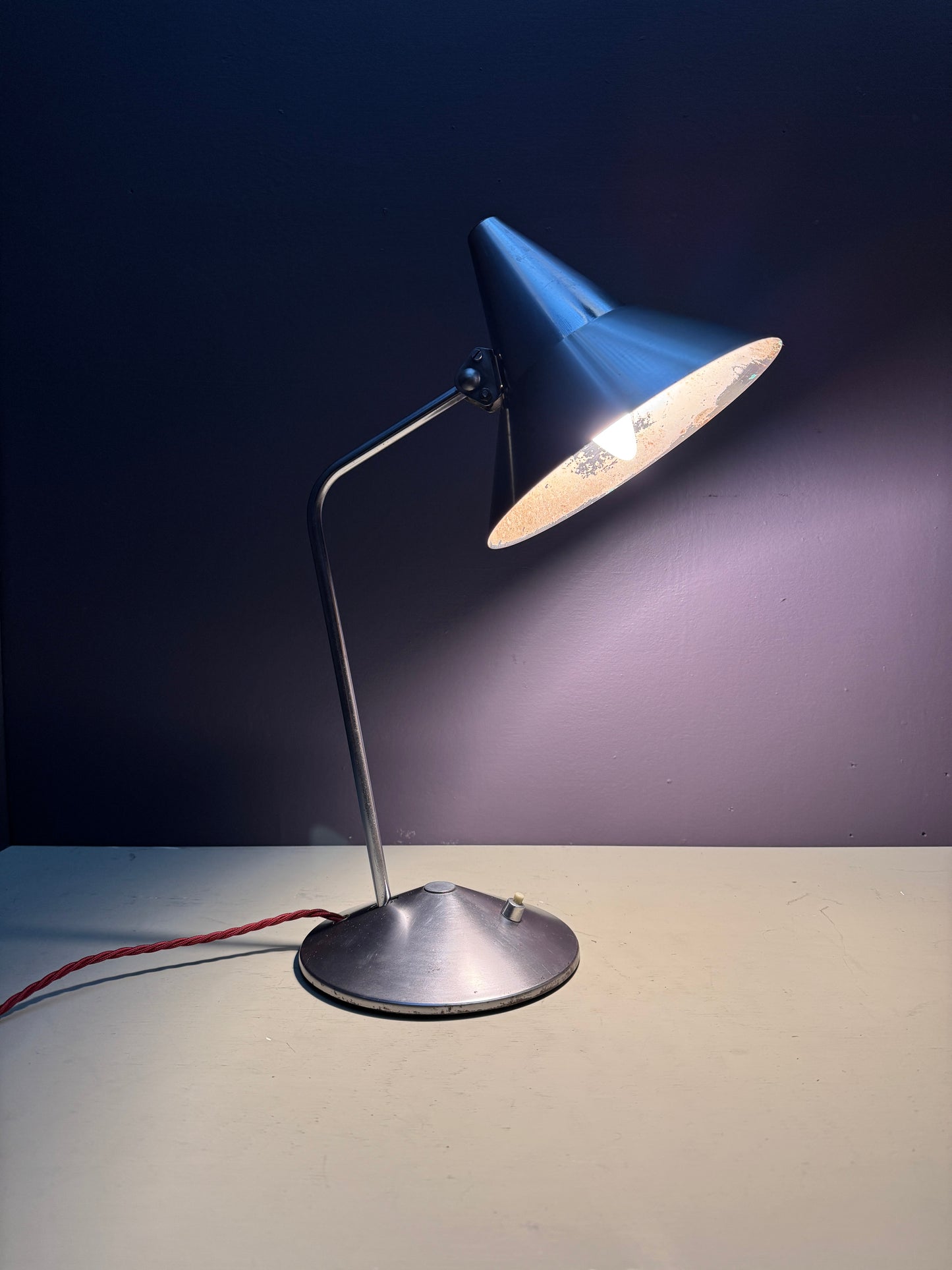 1950s Table Lamp By Christian Dell For Helo Leuchten