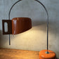 Rare Orange 1960s Fase Sauce Table Lamp By Tomas Diaz Magro Spain