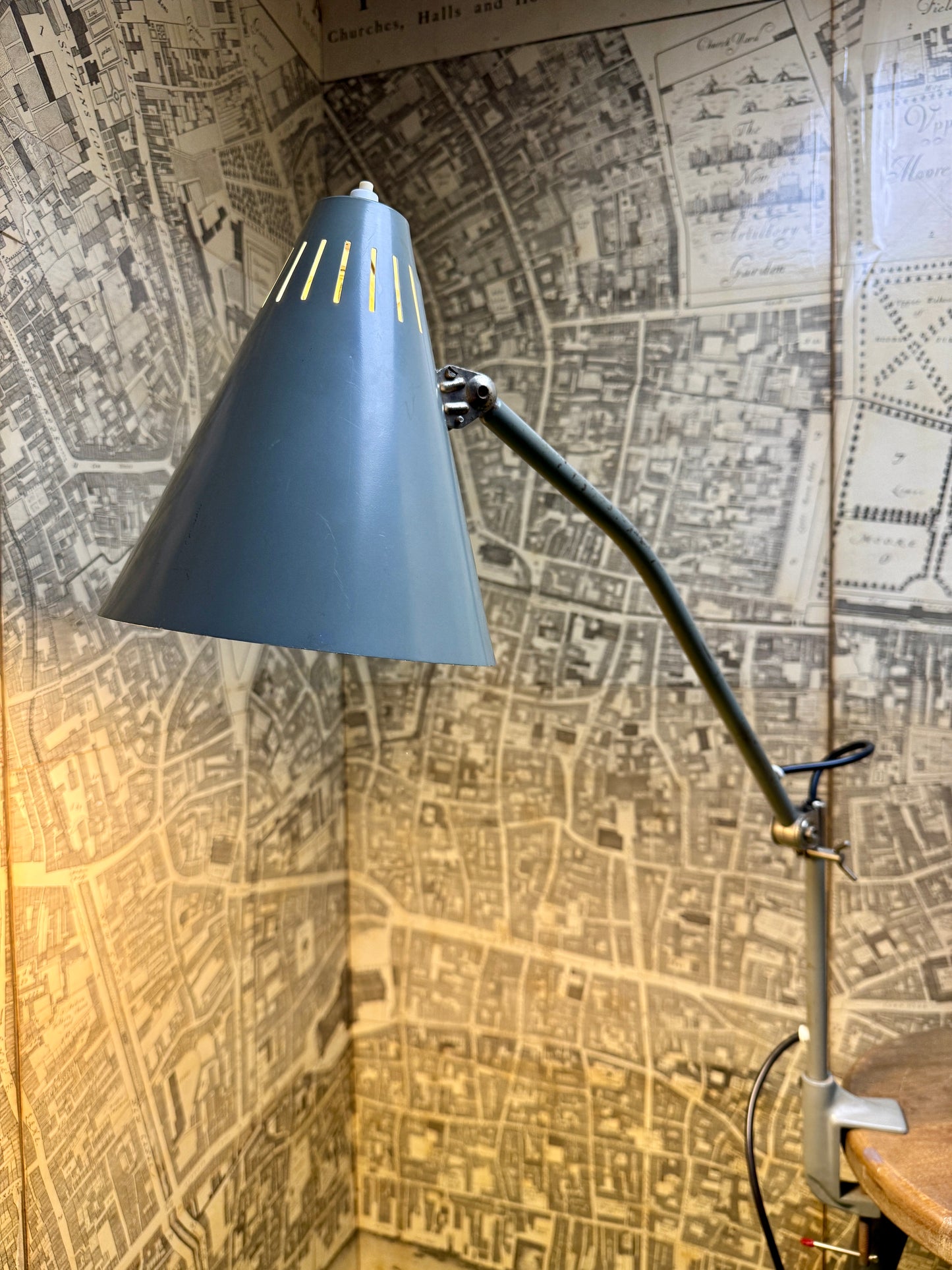 1950s Task Lamp By Hala (Hannoversche Lampenfabrik) Germany