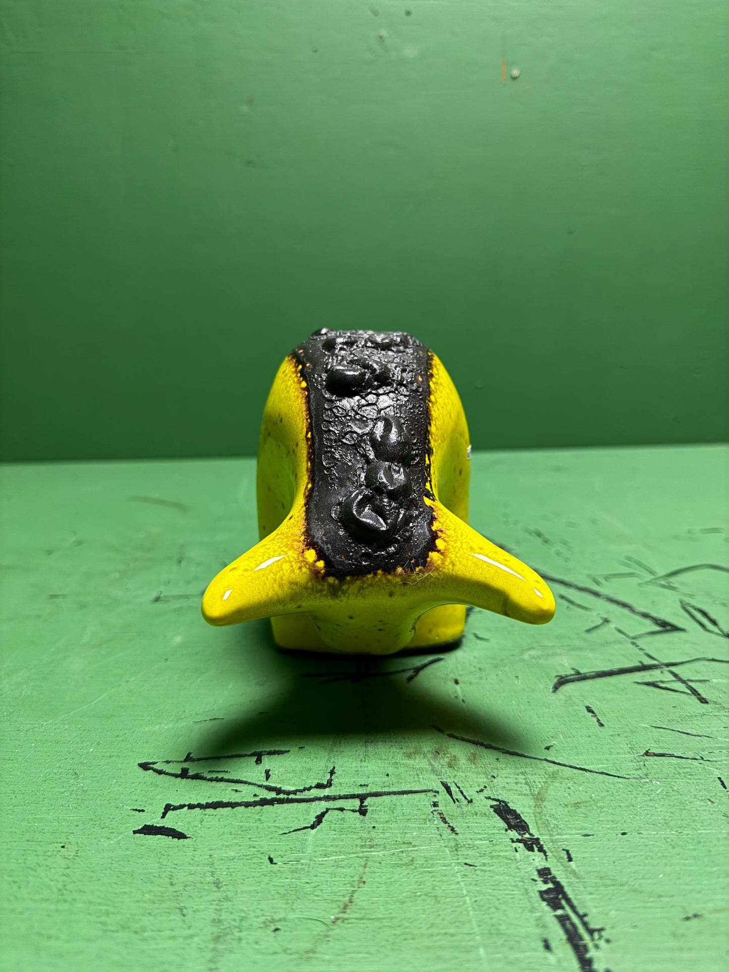 Otto Keramik Classic Ceramic Bull West German Pottery Fat Lava