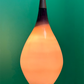 Large 1960s Danish Droplet Pendant Light By Holmegaard