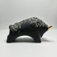 Otto Keramik Gold Edition Ceramic Bull West German Pottery Fat Lava