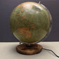 Vintage 1960s DBG Duo Glass Globe Lamp Darmstadt Germany