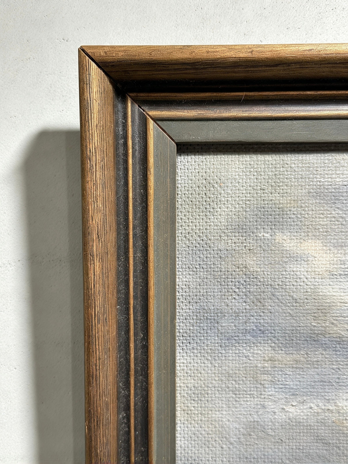 Oil Painting On Board Coastal Landscape Signed C.S.Neatby 1977