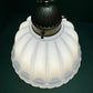 1920s Opal Glass Pendant Light
