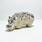 Otto Keramik Ceramic Hippopotamus West German Pottery Fat Lava