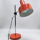 1970s German Retro Orange Table Lamp