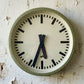1960's East German Industrial Factory / Office Clocks By Elfema