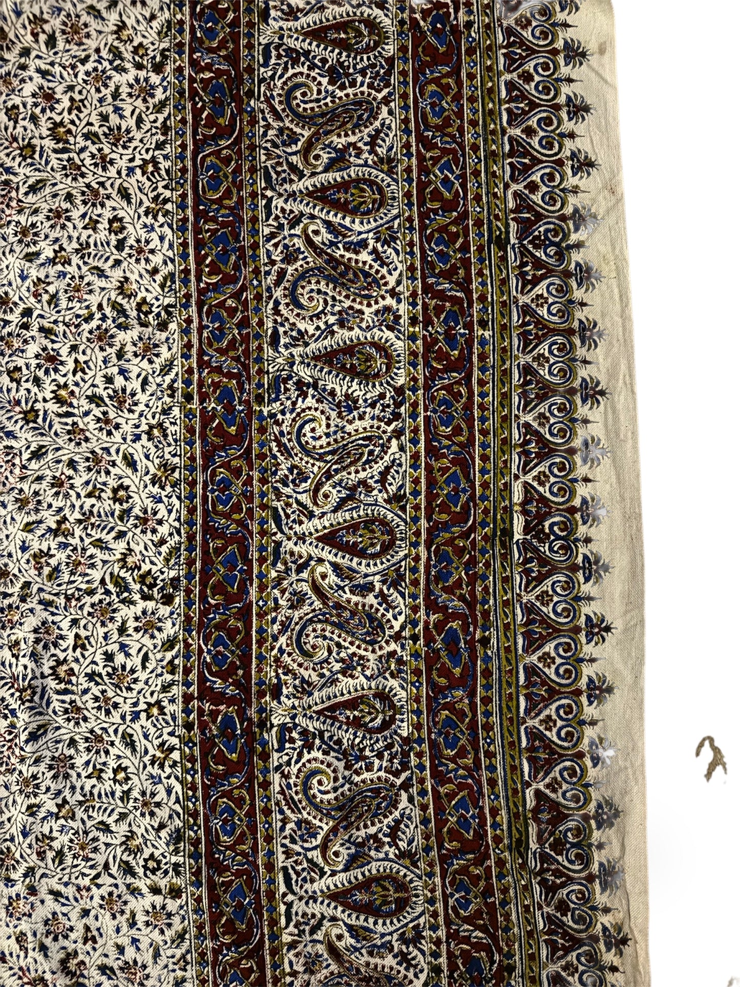 Large Ghalamkari Hand Block Prints Made In Iran