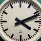 1950s East German Industrial Factory Clock By RFT