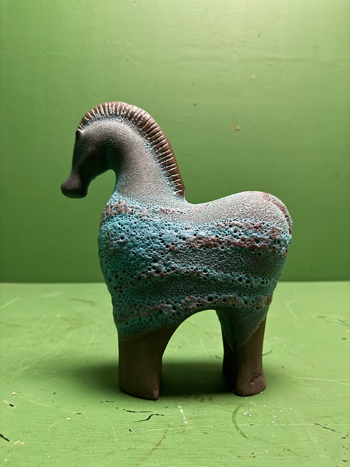 Ceramic Horses By Renowned Design Ceramicist Saliha Kartal