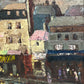 Oil Painting On Board Titled ‘ Stormy Night ‘