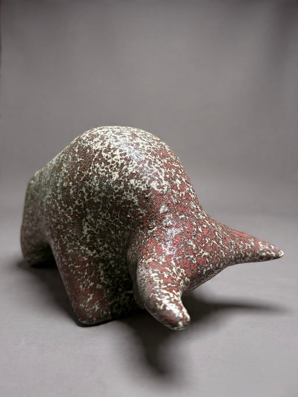 Otto Keramik Classic Ceramic Bull West German Pottery Fat Lava