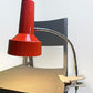 1970s Bright Orange Clamp Lamps Germany
