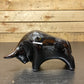 Otto Keramik Classic Ceramic Bull West German Pottery Fat Lava