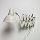 1970s Industrial Scissor Lamp By SIS Germany.