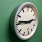 1950s East German Industrial Factory Clock By RFT