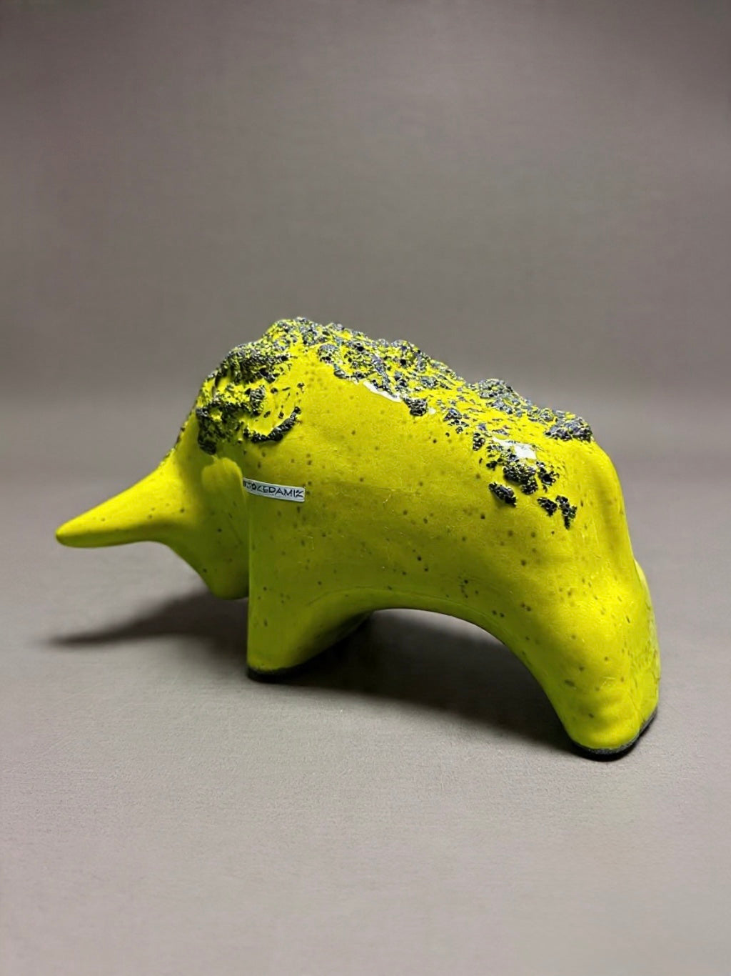 Otto Keramik Classic Ceramic Bull West German Pottery Fat Lava