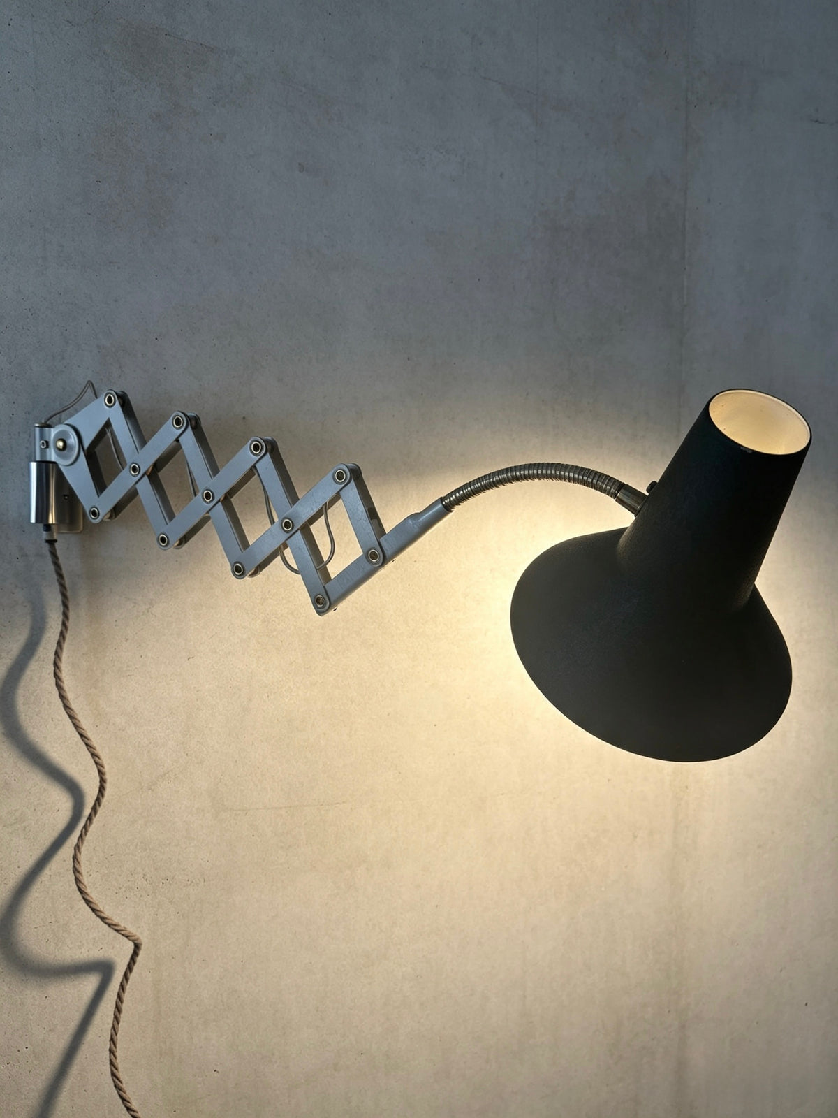 1960s Scissor Lamps By SIS Germany