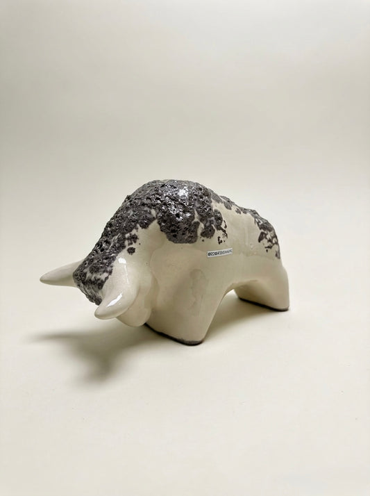 Otto Keramik Classic Ceramic Bull West German Pottery Fat Lava