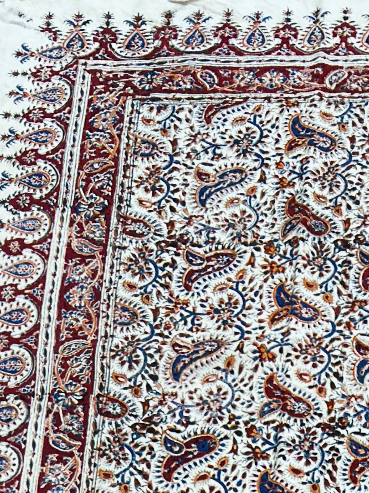 Ghalamkari Hand Block Prints Made In Iran