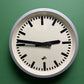 1950s East German Industrial Factory Clock By RFT