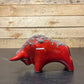 Otto Keramik Classic Ceramic Bull West German Pottery Fat Lava