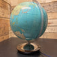 Vintage 1960s Columbus Duo Glass Globe Lamp