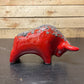 Otto Keramik Classic Ceramic Bull West German Pottery Fat Lava