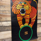 Vintage Polish Circus Poster Of A Tiger On A Wheel By Hilscher Hubert