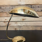 Large Brass 1950s Modernist Table Lamp By Helo Leuchten