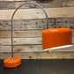 Rare Orange 1960s Fase Sauce Table Lamp By Tomas Diaz Magro Spain