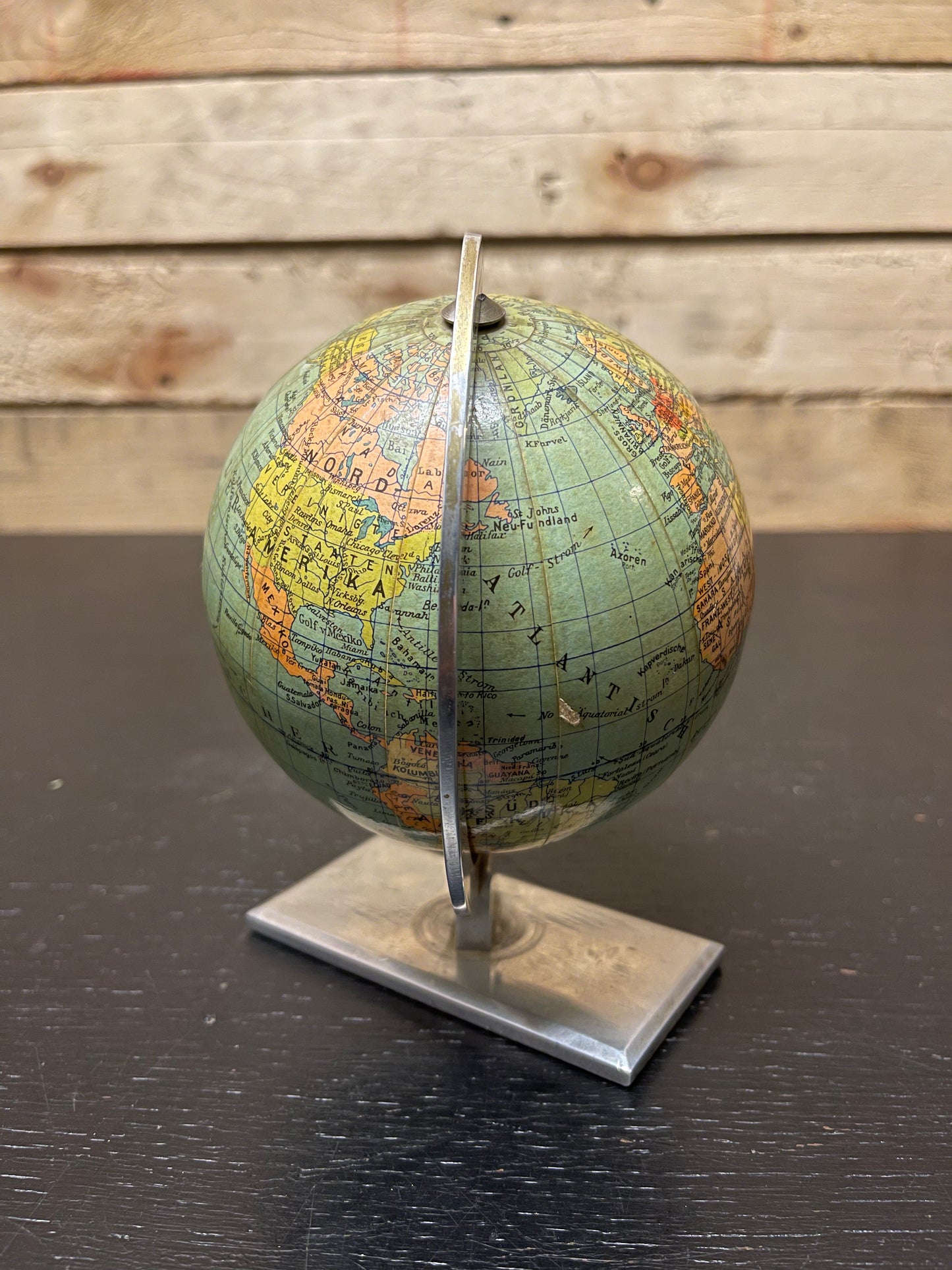 Vintage 1960s Columbus Table Top Globe