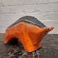 Otto Keramik Ceramic Bull West German Pottery Fat Lava