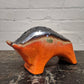 Otto Keramik Ceramic Bull West German Pottery Fat Lava