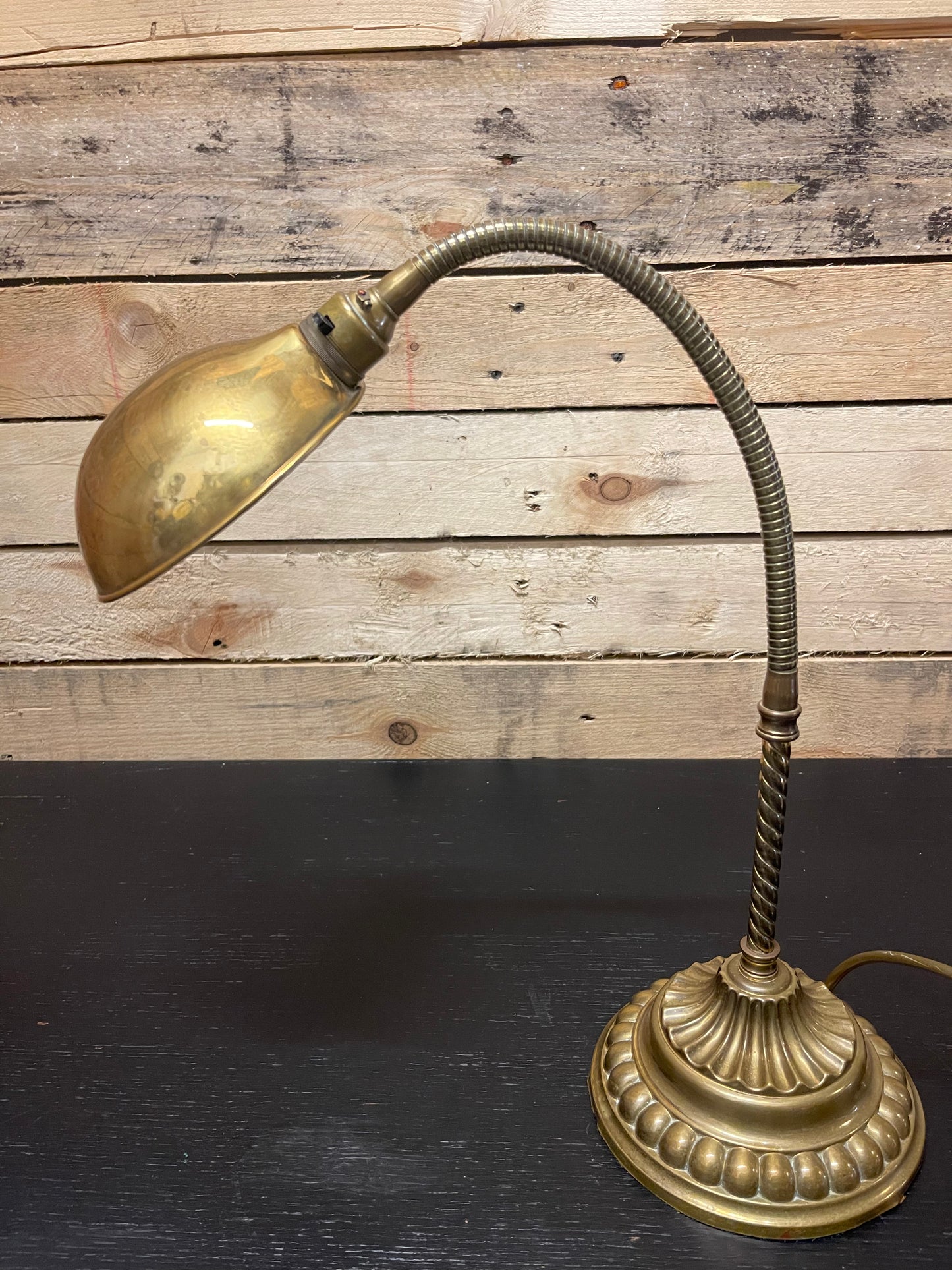 1960s Gooseneck Desk Lamp By Christopher Wray London