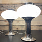 1970s East German Opaline Table Lamps By VEB Narva