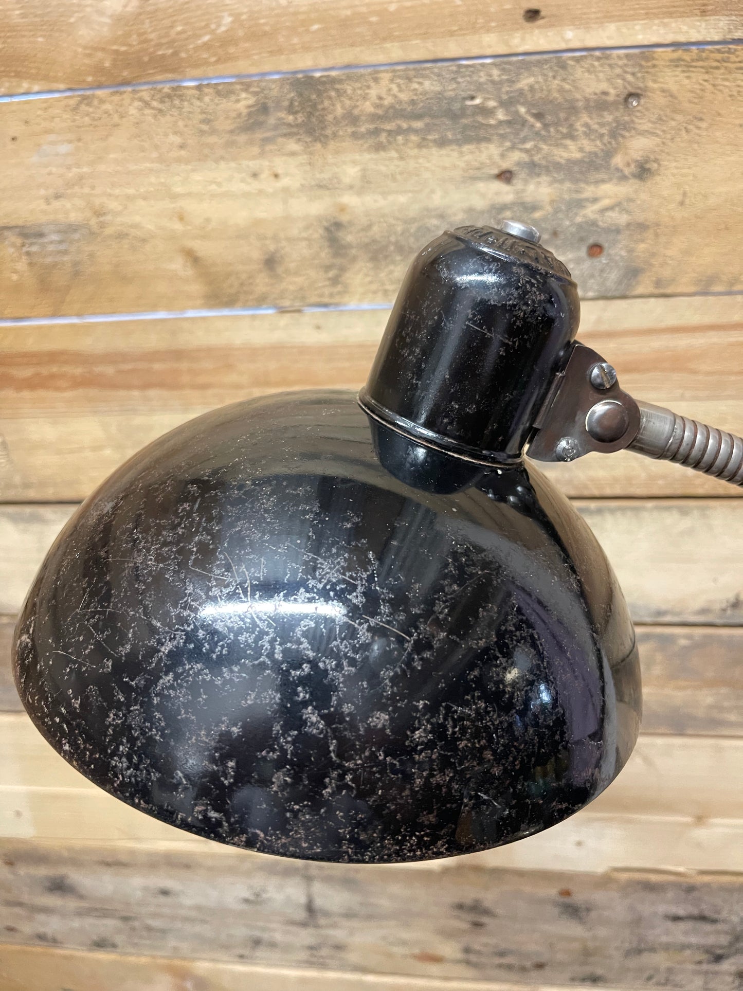 1940s Kaiser Idell Model 6740 Clamp On Table Lamp