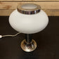 1970s East German Opaline Table Lamps By VEB Narva