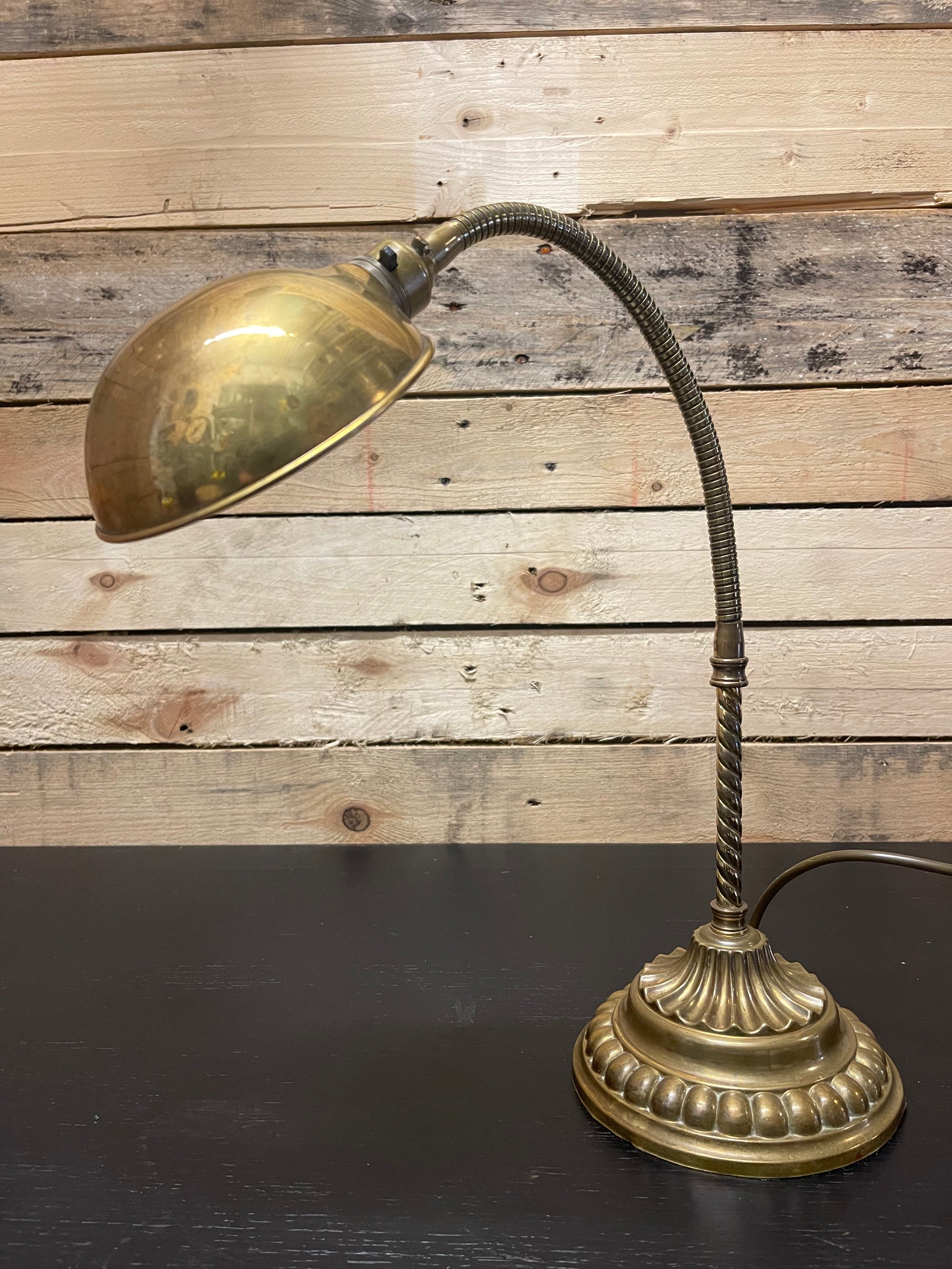 1960s Gooseneck Desk Lamp By Christopher Wray London