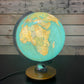 Vintage 1970s German Glass Globe Lamp By JRO Globus Munchen