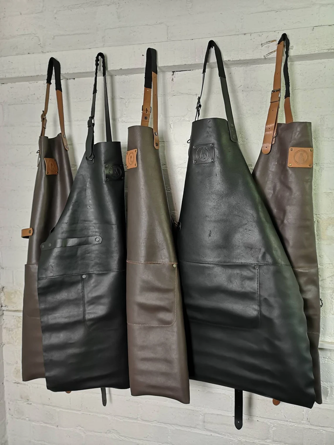 High Grade Leather Craft Work Apron