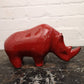Exclusive Otto Keramik Ceramic Rhino West German Pottery Fat Lava