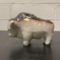 Otto Keramik Ceramic Bull West German Pottery Fat Lava