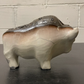 Otto Keramik Ceramic Bull West German Pottery Fat Lava