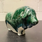 Otto Keramik Ceramic Buffalo West German Pottery Fat Lava