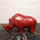 Exclusive Otto Keramik Ceramic Rhino West German Pottery Fat Lava