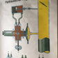Vintage East German GDR Roll Down Poster Of A Hydraulic Regulator By Volk Und Wissen, Berlin