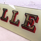 Early 1900s Hand Painted Glass Pub Signs