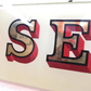Early 1900s Hand Painted Glass Pub Signs